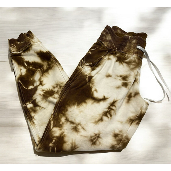 Lululemon Warm Down Jogger Earth Dye Sand Women's Size 2 With Pockets - Picture 1 of 6